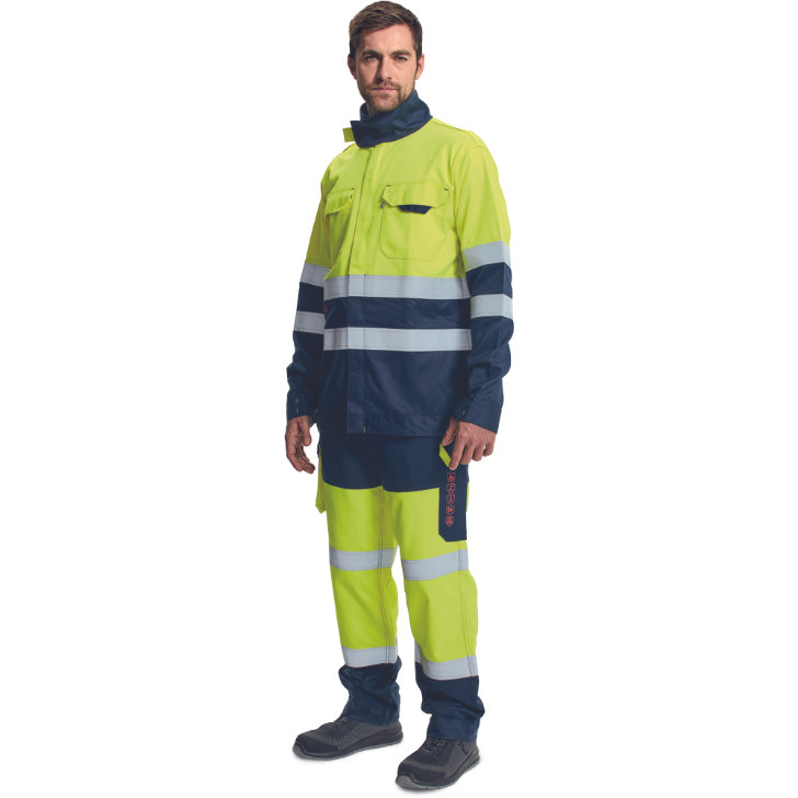 Cerva MULTINORM STRING Reflexná nehorľavá bunda