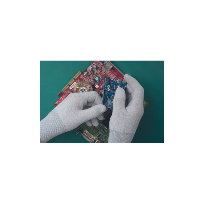 Cerva WRYNECK Antistatické ESD Pracovné rukavice 12 párov