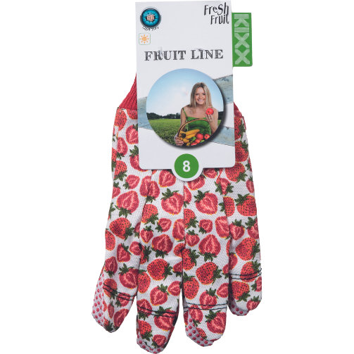 Kixx FRESH FRUIT Dámske pracovné rukavice 12 párov