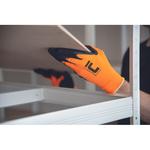 Cerva PALAWAN ORANGE Pracovné rukavice 12 párov