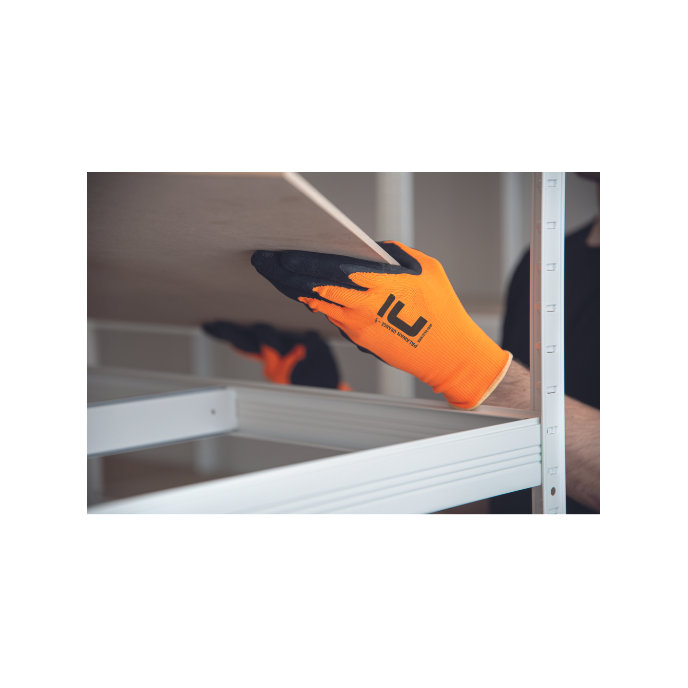 Cerva PALAWAN ORANGE Pracovné rukavice 12 párov