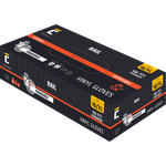 Cerva RAIL Jednorazové rukavice pudrované 100 ks