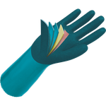 Cerva IMMER Protichemické rukavice