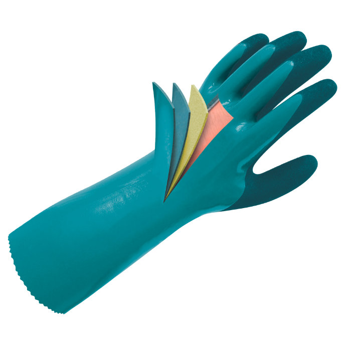 Cerva IMMER Protichemické rukavice