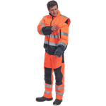 Cerva CLOVELLY Reflexná nepremokavá bunda 2v1