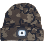 Cerva DEEL LED Pletená čiapka so svetlom
