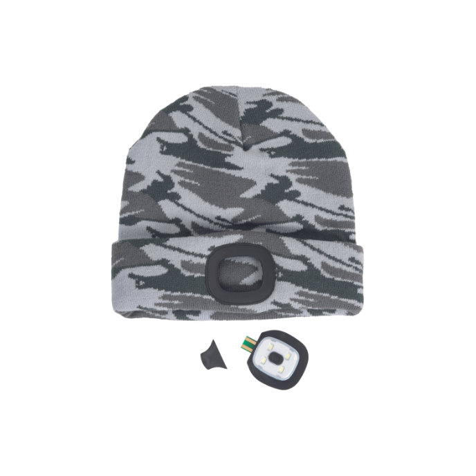 Cerva DEEL LED Pletená čiapka so svetlom