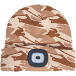 Cerva DEEL LED Pletená čiapka so svetlom