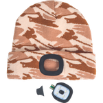 Cerva DEEL LED Pletená čiapka so svetlom