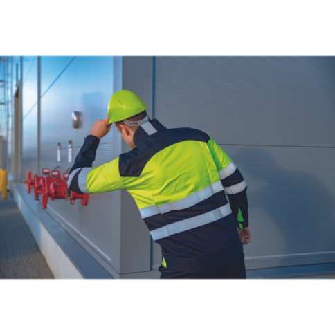 Cerva PALLADIO Reflexná bezpečnostná prilba ventilovaná