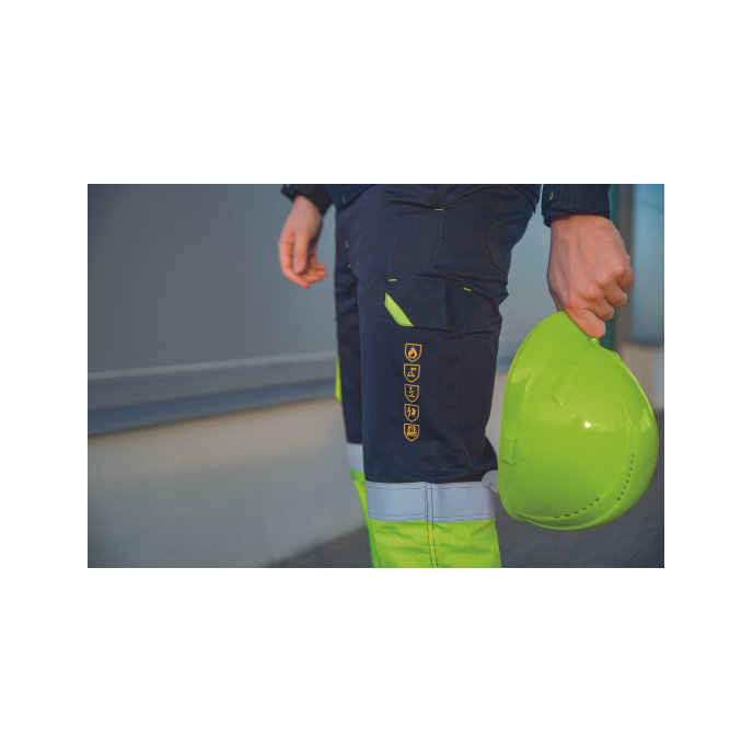 Cerva PALLADIO Reflexná bezpečnostná prilba ventilovaná