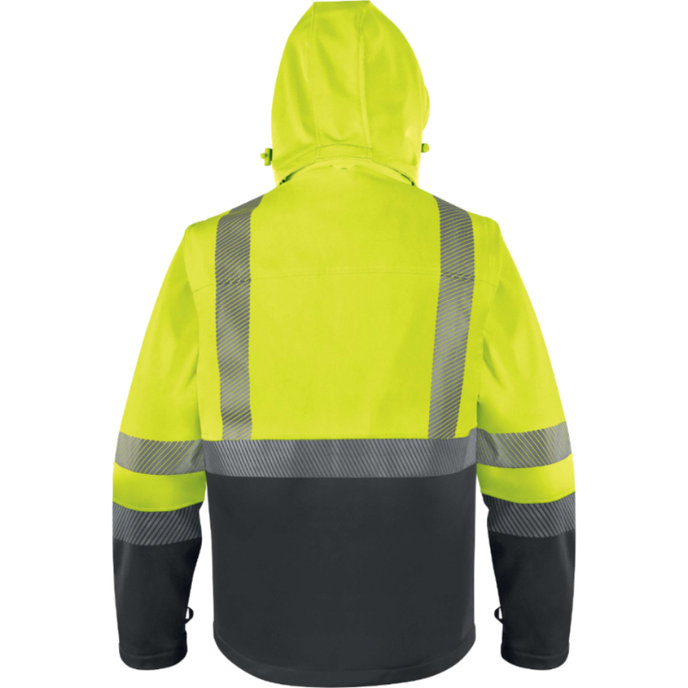 Delta Plus FAST Reflexná softshellová bunda 2v1