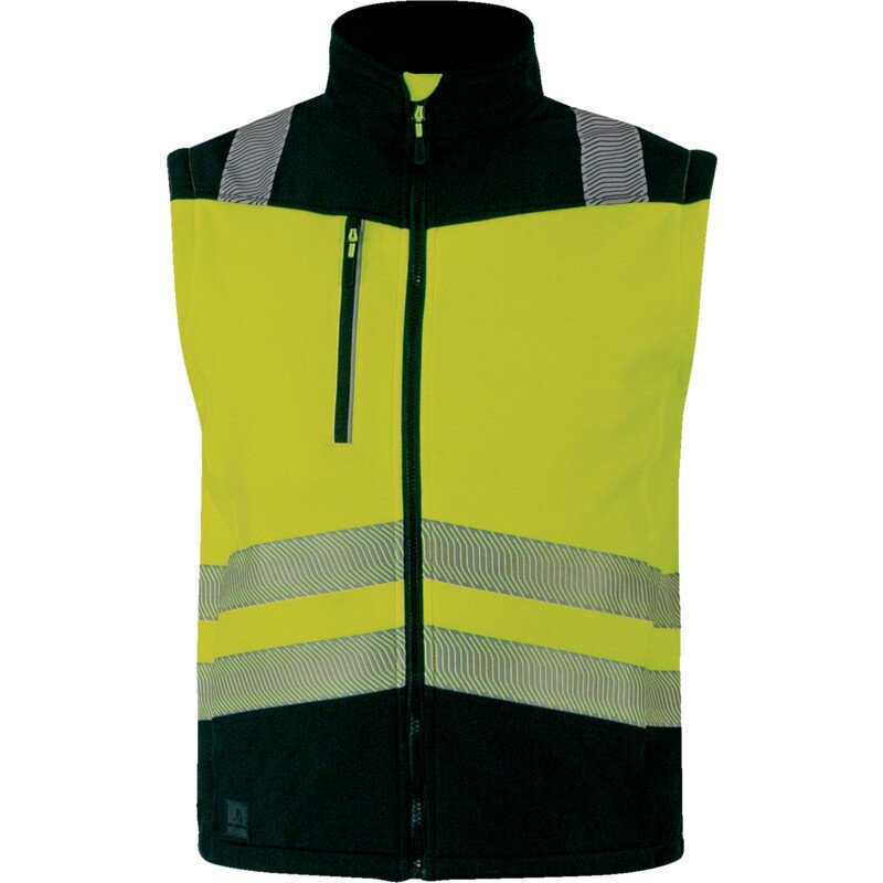 Delta Plus SOCCIAHV Reflexná softshellová bunda 2v1