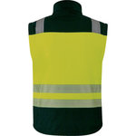 Delta Plus SOCCIAHV Reflexná softshellová bunda 2v1