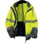 Delta Plus TRACK Reflexná nepremokavá parka