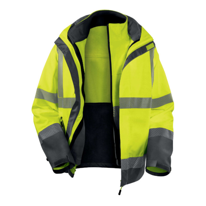 Delta Plus TRACK Reflexná nepremokavá parka