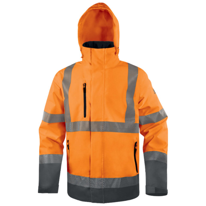 Delta Plus TRACK Reflexná nepremokavá parka