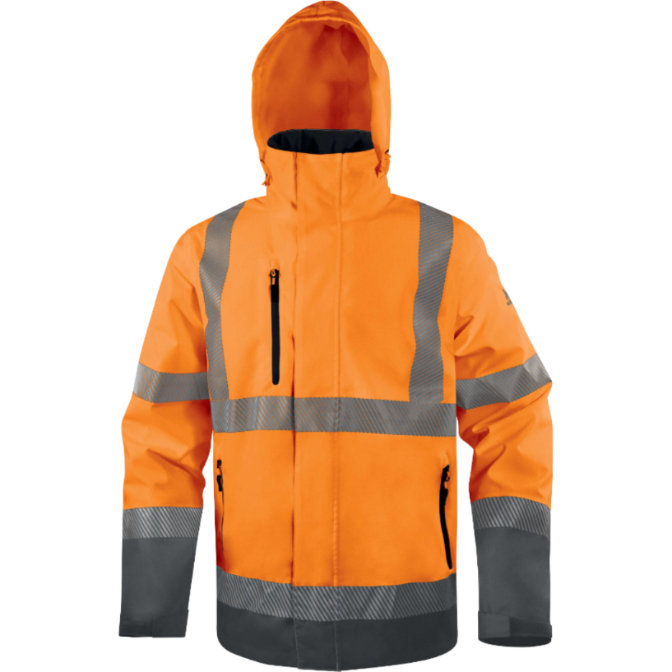 Delta Plus TRACK Reflexná nepremokavá parka