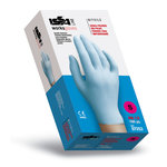 ISSA LINE Jednorazové rukavice nitrilové nepudrované 100 ks