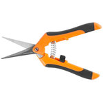 Strend Pro Nožnice ručné, záhradné, zastrihávacie na kvety, rastliny a konáre, oranžové