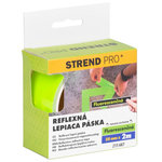 Strend Pro Páska reflexná, samolepiaca, extra viditeľná, zelená, 50 mm x 2 m