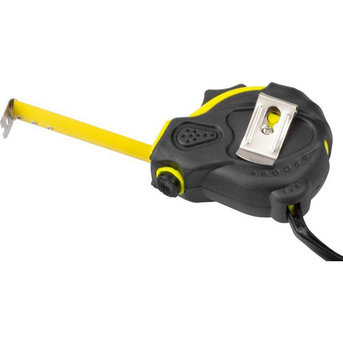 Strend Pro Meter WorkTiger 6E, 3 m, 19 mm, zvinovací, AutoStop, pogumovaný