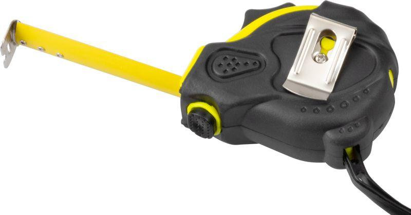 Strend Pro Meter WorkTiger 6E, 3 m, 19 mm, zvinovací, AutoStop, pogumovaný