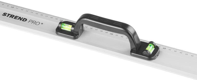 Strend Pro Pravítko FSC-06, 600 mm, s vodováhou, Alu