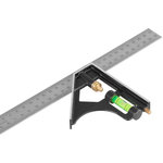 Strend Pro Uholník FSC-13, 300 mm, stolársky, s vodováhou