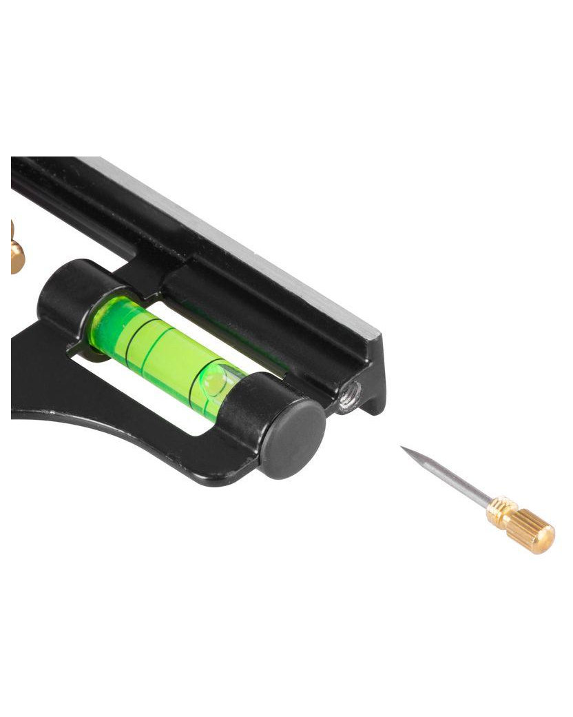 Strend Pro Uholník FSC-13, 300 mm, stolársky, s vodováhou