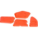 Strend Pro Sada stierok, na silikón a tmel, 4 ks