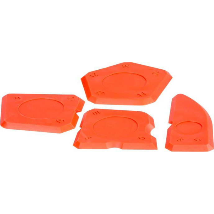 Strend Pro Sada stierok, na silikón a tmel, 4 ks