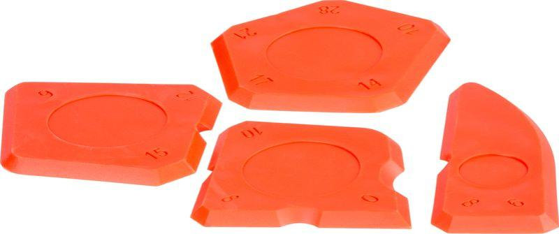 Strend Pro Sada stierok, na silikón a tmel, 4 ks