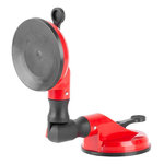 Strend Pro Držiak skla CU682, prísavný, 2 kupolový, 127 mm, 115x370 mm, nastaviteľný uhol