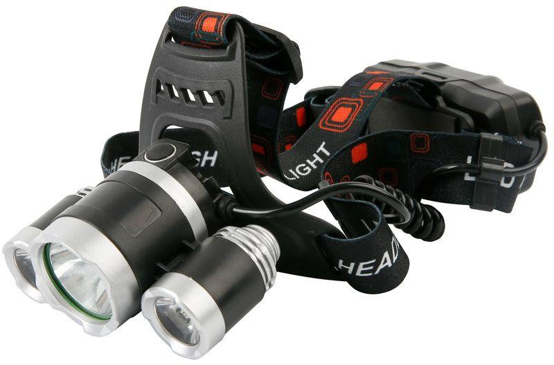 Strend Pro Čelovka Headlight H931, T6+2 XPE LED, 300 lm, 1200 mAh, USB nabíjanie
