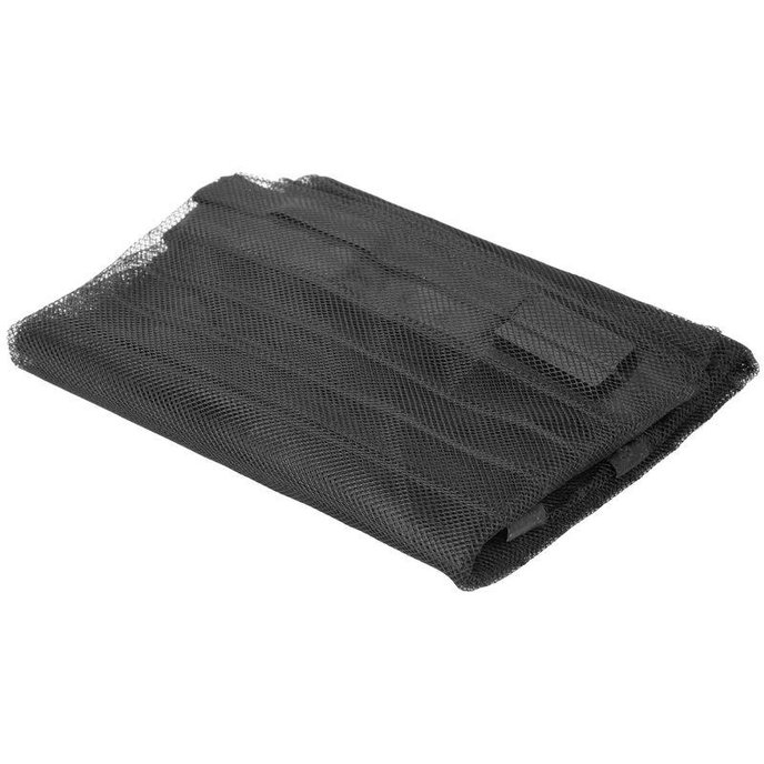 Strend Pro Sieť proti hmyzu a komárom na balkónové dvere 220x120 cm, 9x magnet, čierna