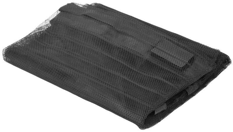 Strend Pro Sieť proti hmyzu a komárom na balkónové dvere 220x120 cm, 9x magnet, čierna