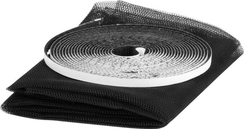 Strend Pro Sieť proti hmyzu a komárom na okno, FlyScreen2 150x180 cm, čierna PE