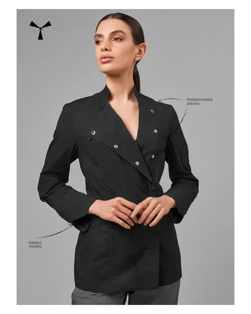 Payper STARRED MESH LADY Dámsky kuchársky rondon