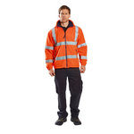 Portwest F300 Reflexná flísová mikina