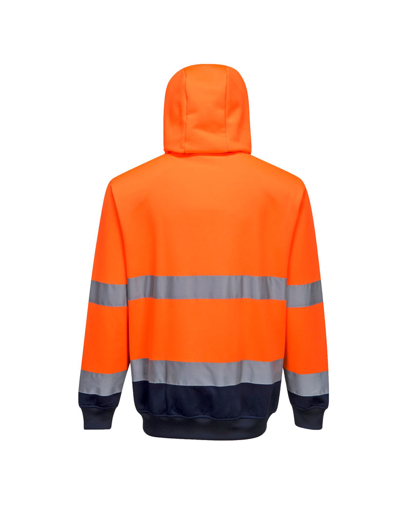 Portwest B317 Reflexná mikina s kapucňou na zips