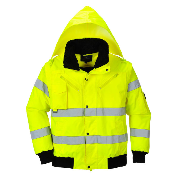 Portwest C467 Hi-Vis Bomber Reflexná bunda 3 v 1