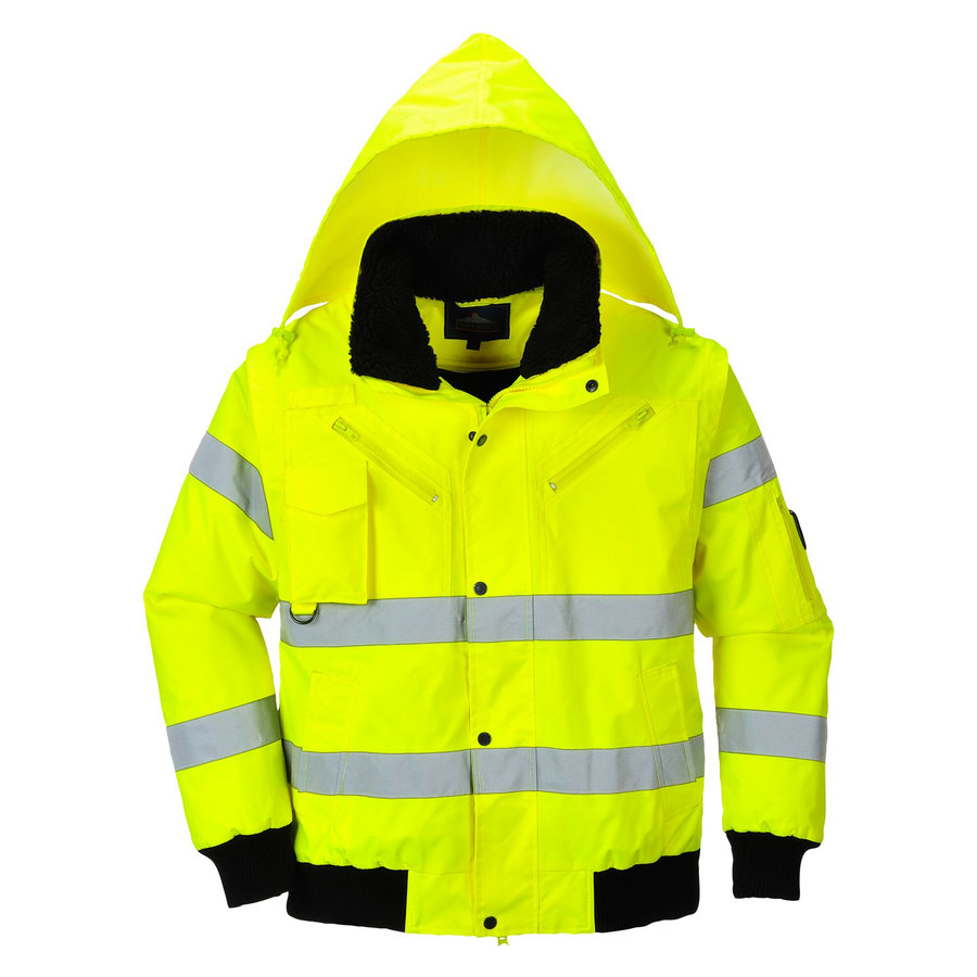 Portwest C467 Hi-Vis Bomber Reflexná bunda 3 v 1