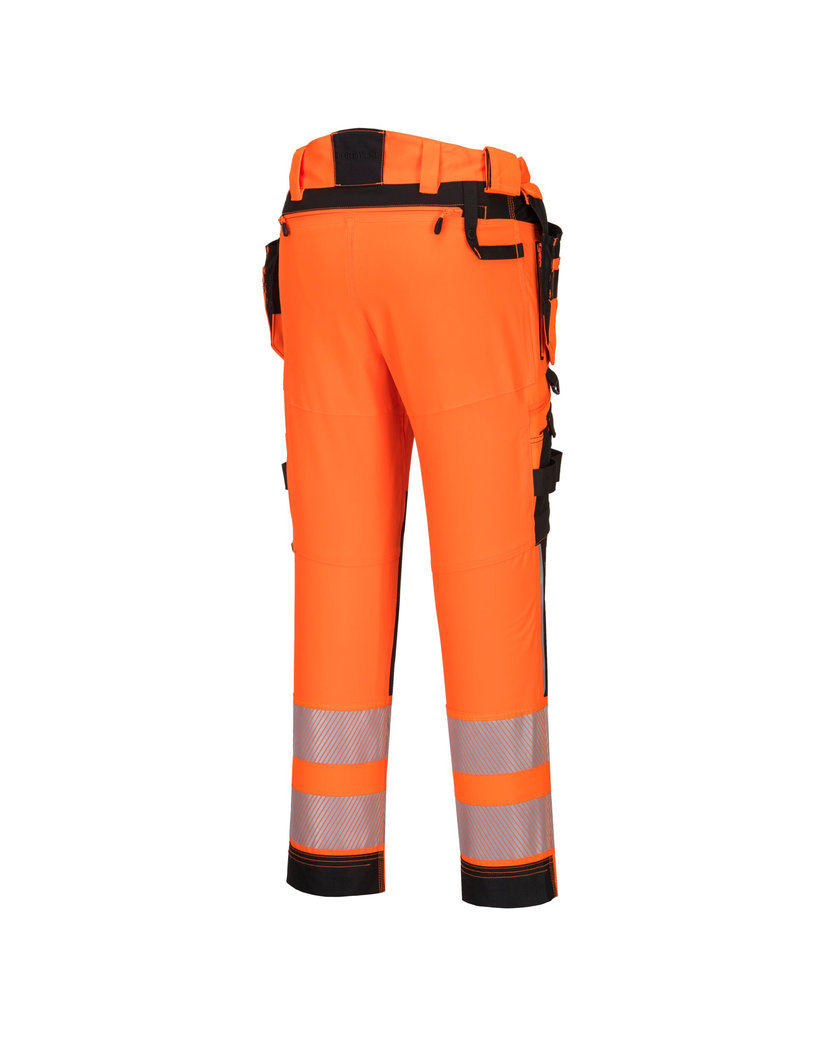 Portwest DX442 DX4 Hi-Vis Reflexné nohavice s odnímateľnými vreckami