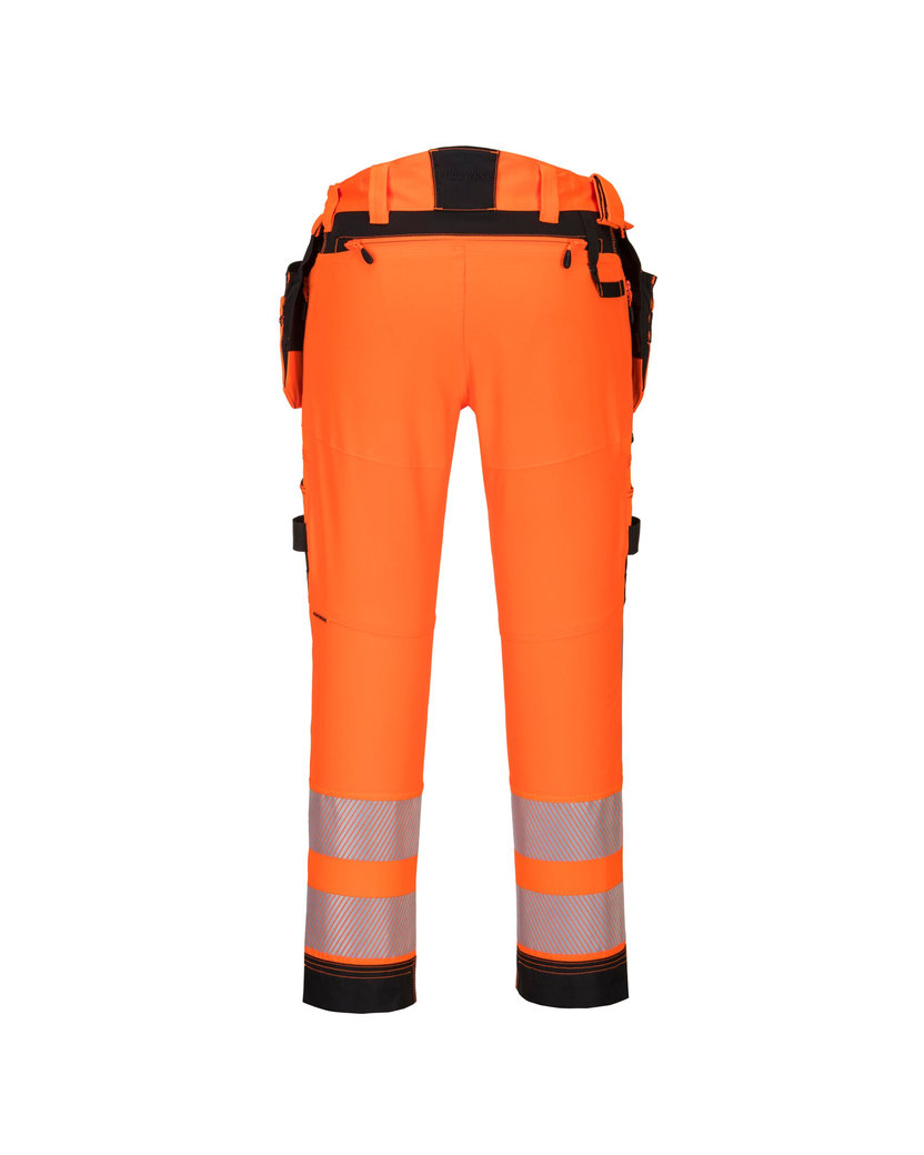 Portwest DX442 DX4 Hi-Vis Reflexné nohavice s odnímateľnými vreckami