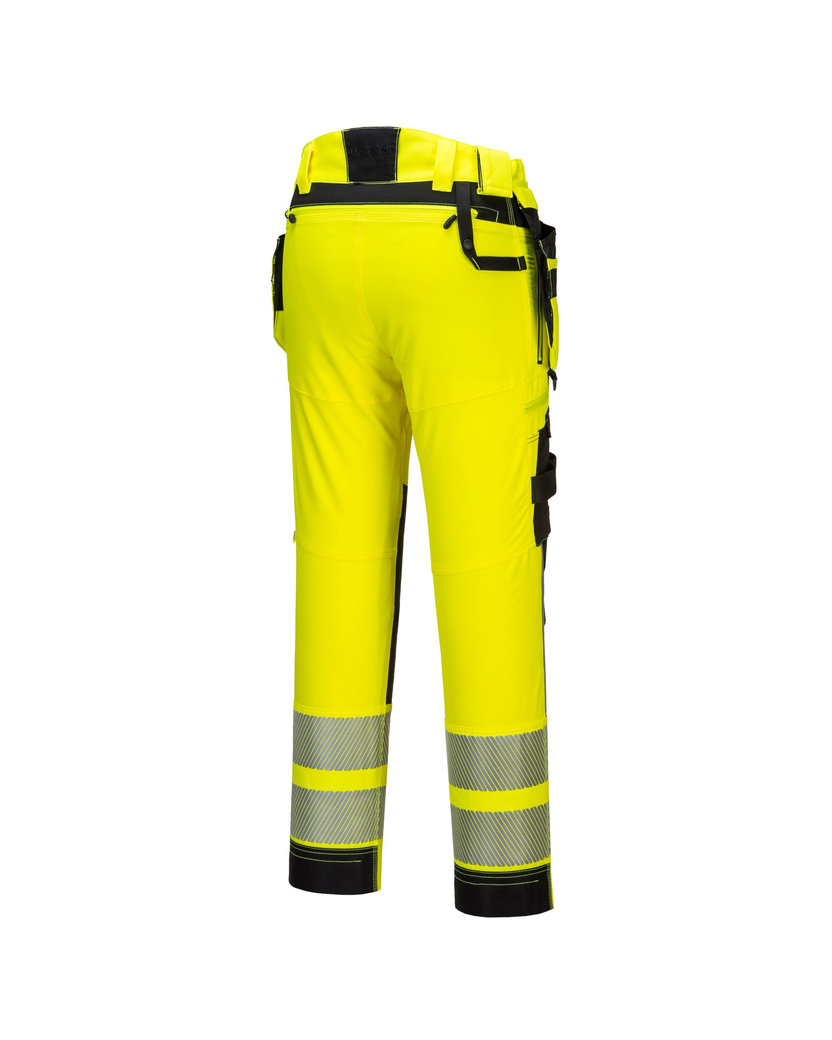 Portwest DX442 DX4 Hi-Vis Reflexné nohavice s odnímateľnými vreckami