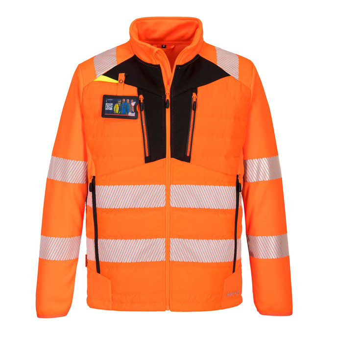 Portwest DX473 DX4 Hi-Vis Baffle Reflexná bunda