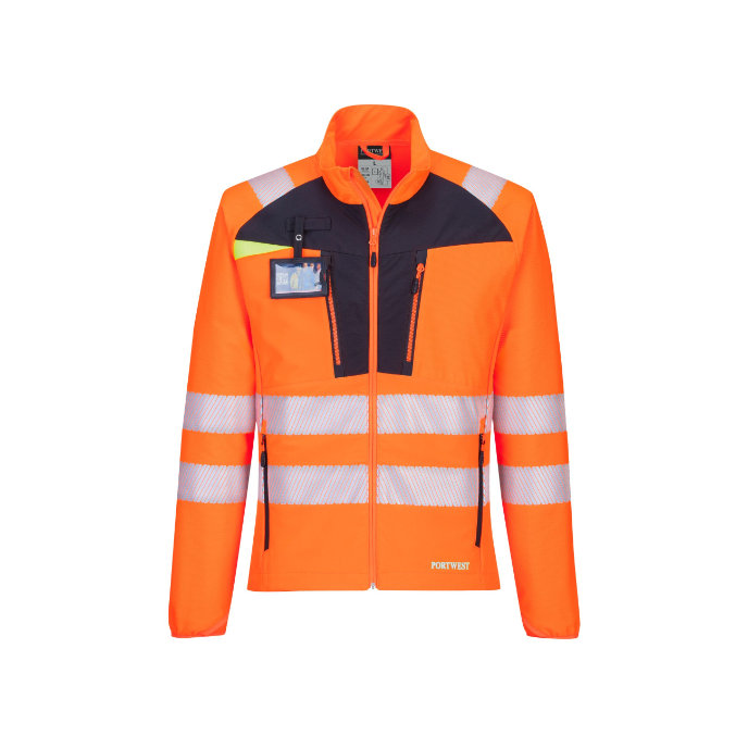 Portwest DX481 DX4 Hi-Vis Zip Base Reflexná bunda