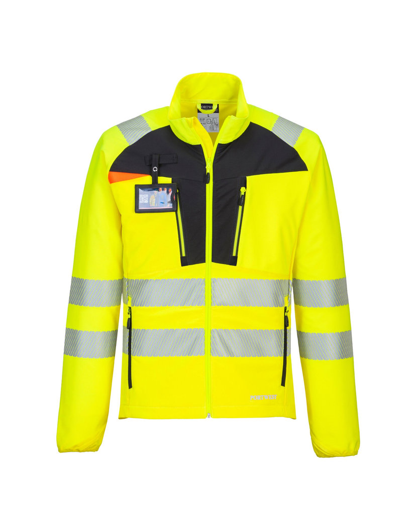 Portwest DX481 DX4 Hi-Vis Zip Base Reflexná bunda