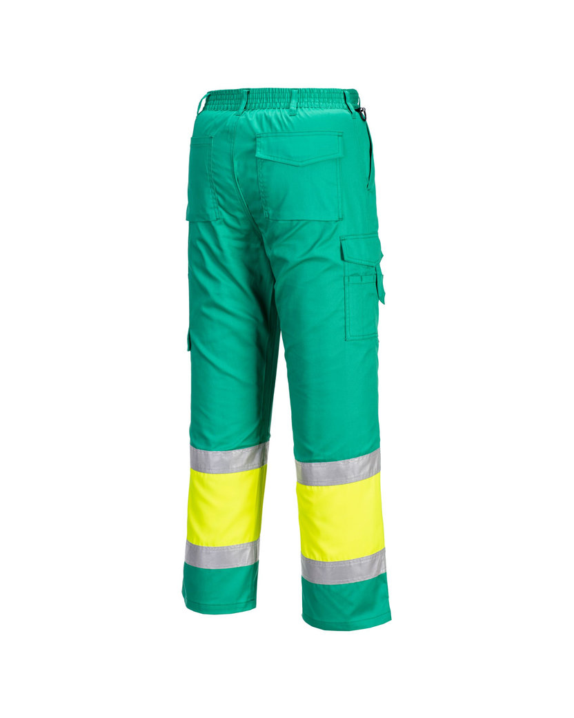 Portwest L049 Hi-Vis Combat Ľahké pracovné nohavice